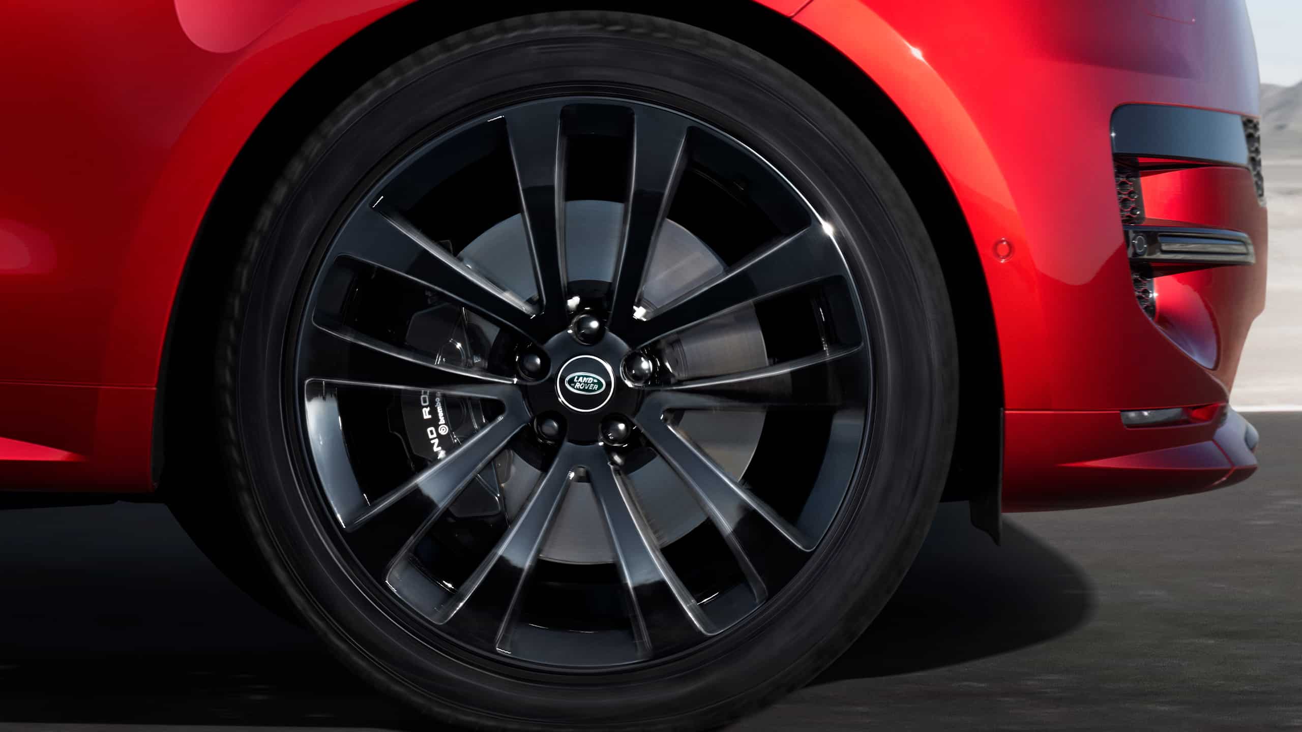 Range Rover Sport Wheel Close Up