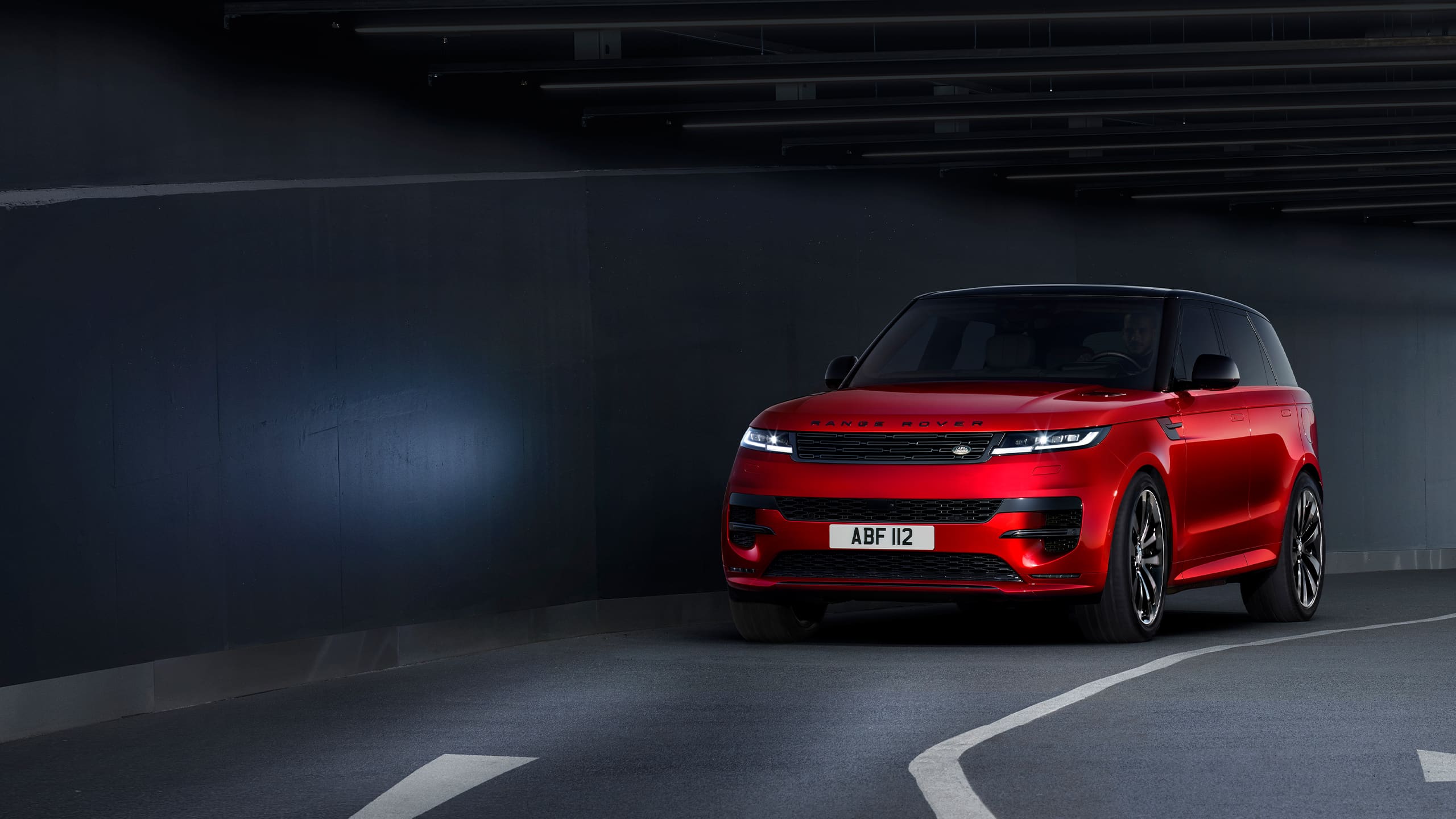 New Range Rover Sport Front Profile at Exclusive Preview Event