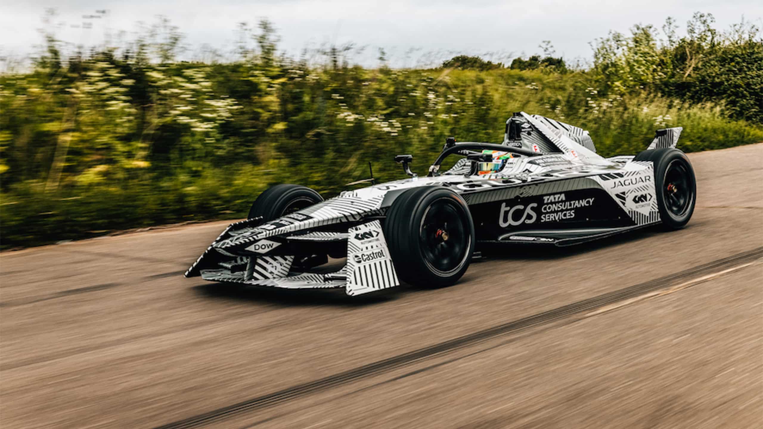 Jaguar I-TYPE Formula E racing car