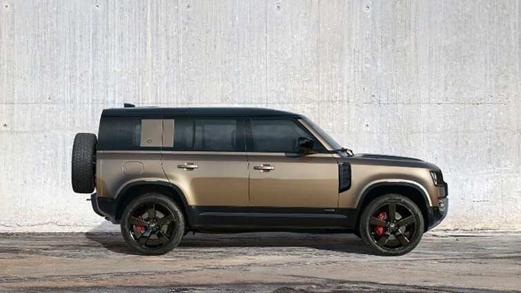 Land Rover Defender side view