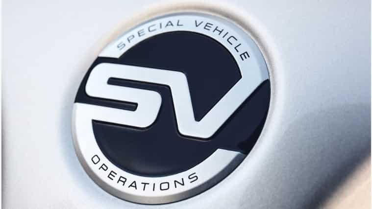 Range Rover SV logo