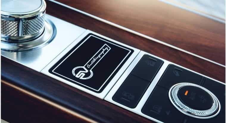 Range Rover Autobiography model details interior