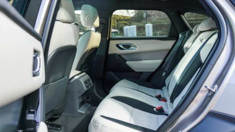 Range Rover interior backseat