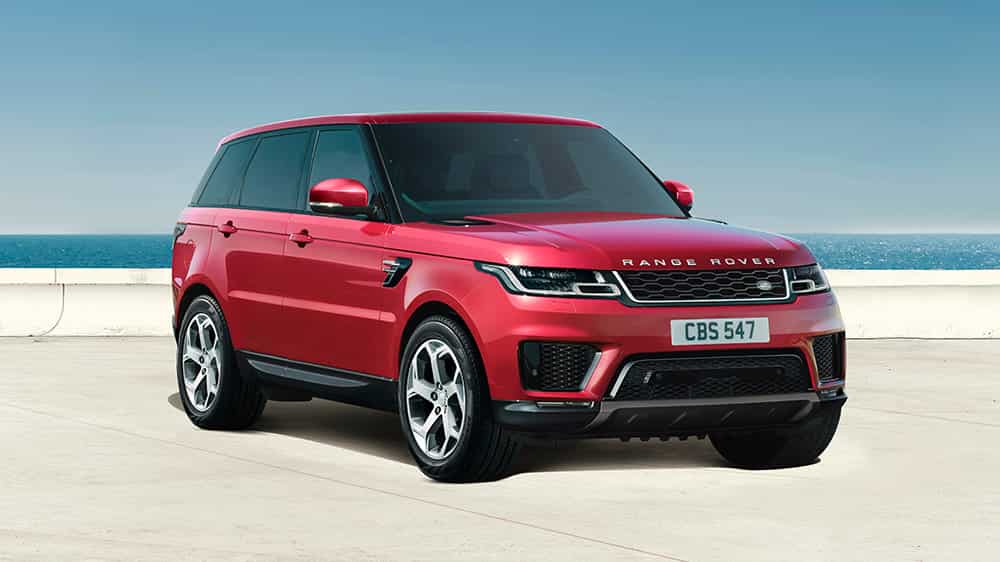 Range Rover Velar in red