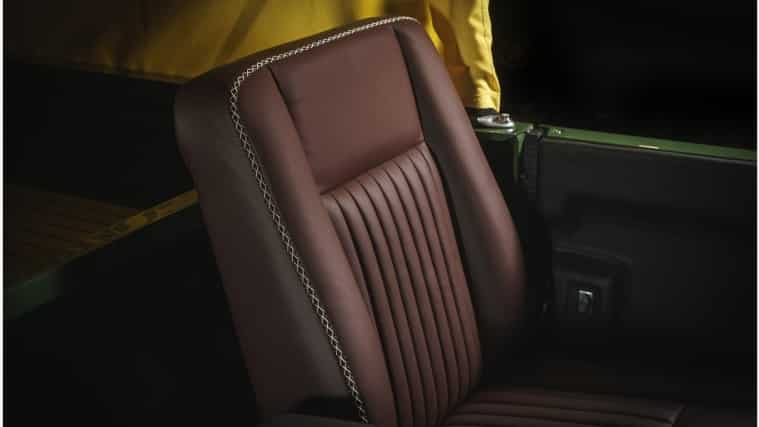 Classic Land Rover Seat