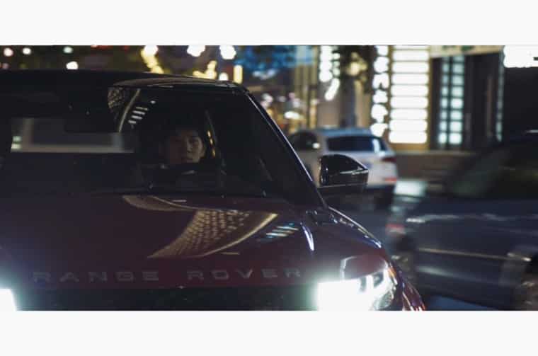 Range Rover Driving at night