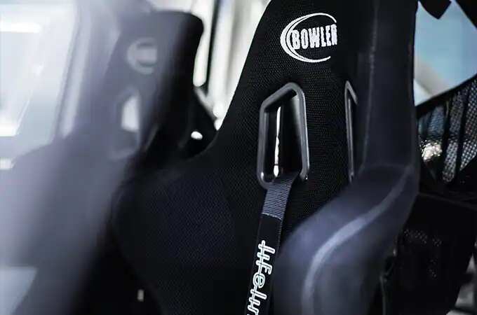 Close up of Bowler seats