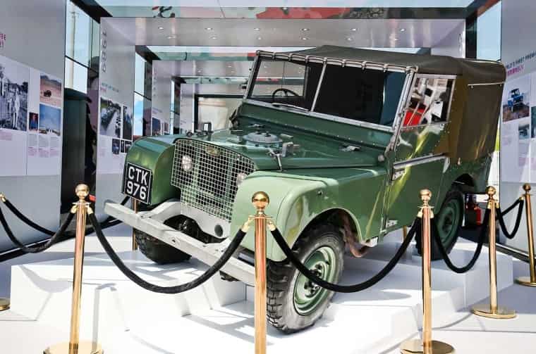 1948 Land Rover display model