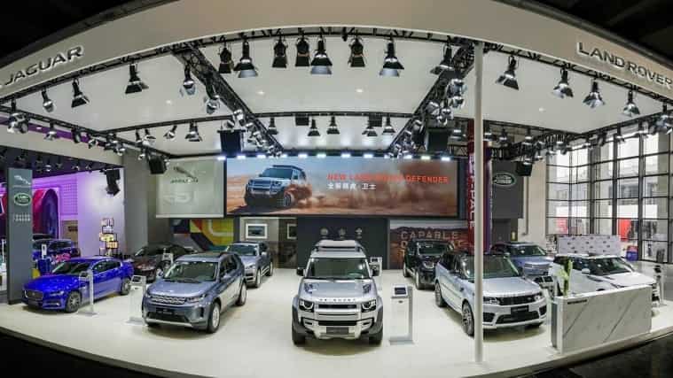 Jaguar And Land Rover Brand Booths At The 13th ASEAN International Motor Show