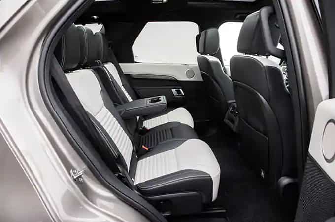 Land Rover Discovery back seats