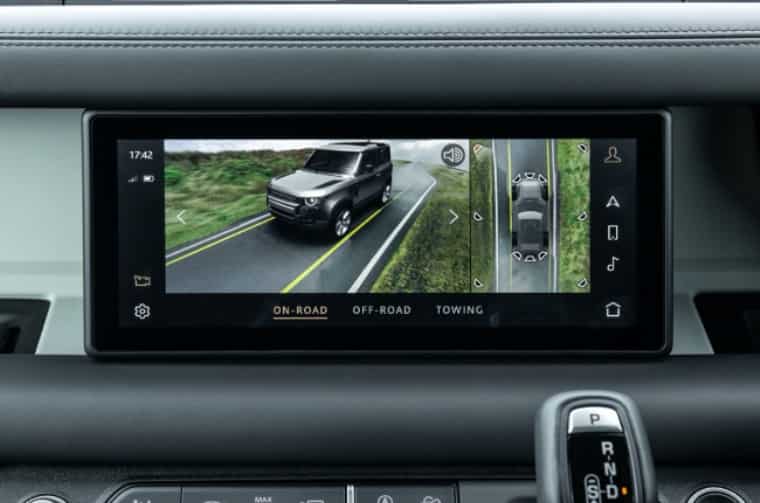 Land Rover infotainment system set to off-road