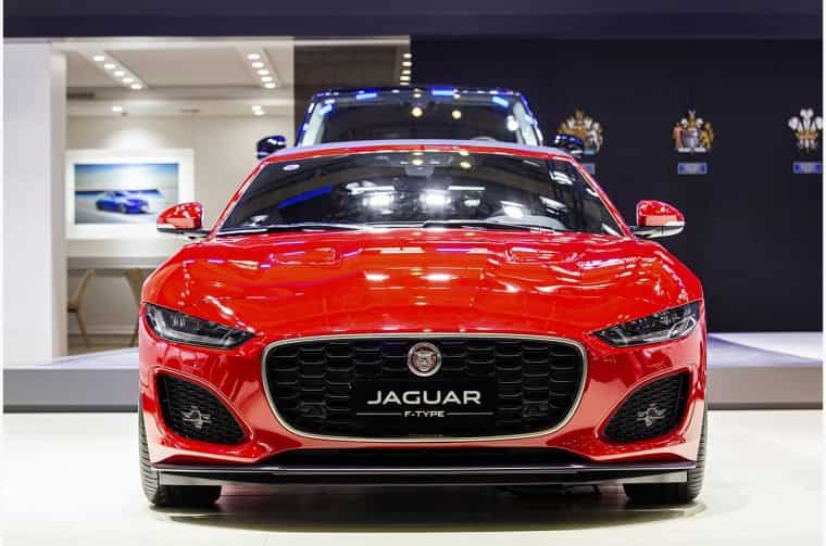 Jaguar vehicle at Guangzhou Autoshow