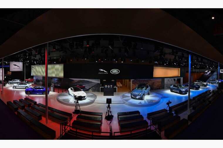 Jaguar Land Rover exhibition
