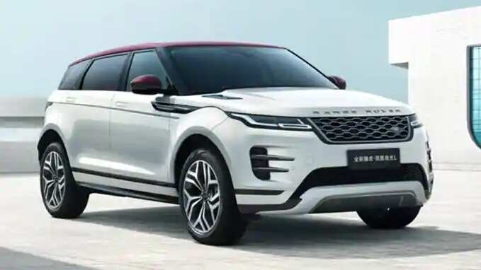 Range Rover parked outside