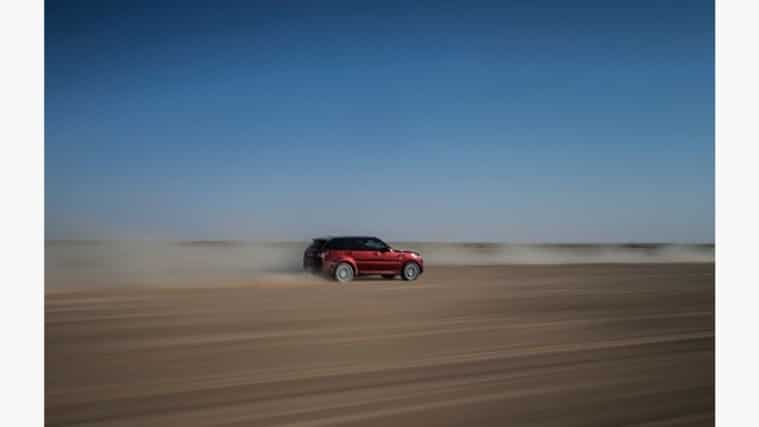 Range Rover Sport Traverses The 'Blank Land' Rub Al-Khali Desert