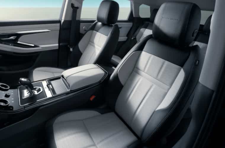 Seats With The "Range Rover" Family Logo