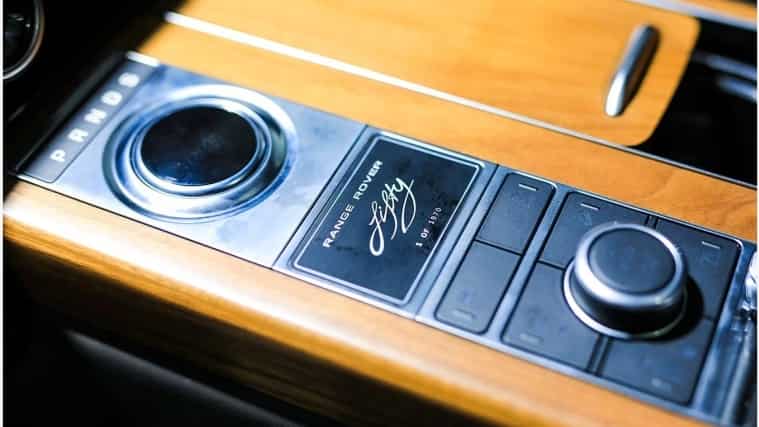 Range Rover 50th Anniversary Edition Interior Detailing 