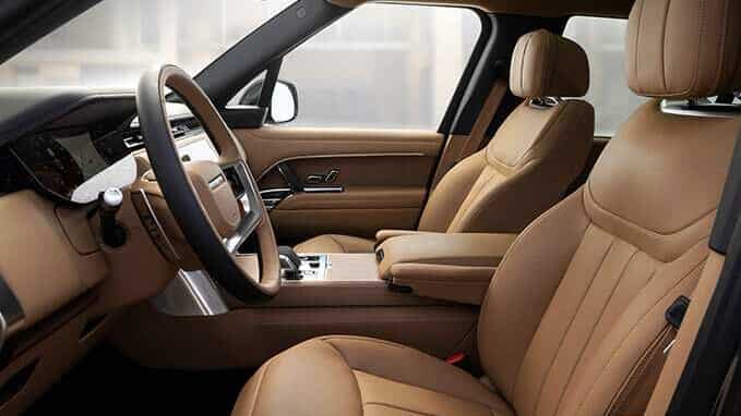 Rover Range Rover with Environmentally Friendly Interior Fabric
