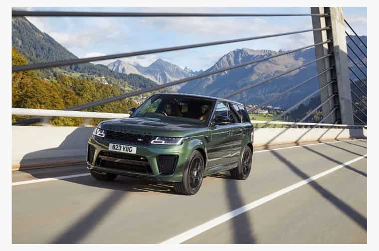 Range Rover Sport SVR Racing Green Custom Edition